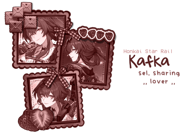 Honkai Star Rail , Kafka, selective sharing, “lover”