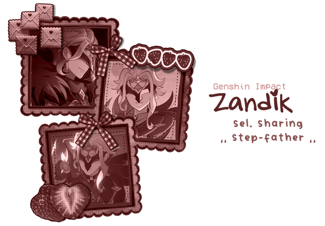 Genshin Impact , Zandik , selective sharing , “step-father”